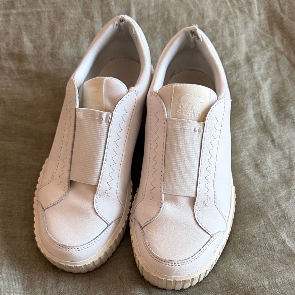 Sorel White Women's Sneakers